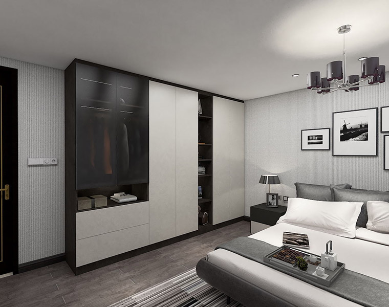 收藏！定制衣柜注意事項，從板材到內部空間